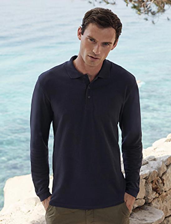 Produktbild Fruit of the Loom Premium PoloShirt Langarm (L)