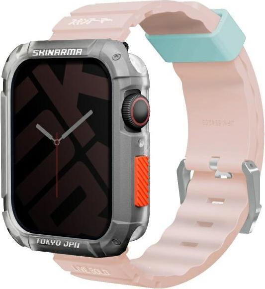 Produktbild Skinarma Band Shokku Apple Watch 45/44/42mm light pink (Kunststoff, Silikon)