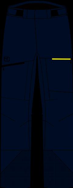 Actual product image Ortovox Ravine Shell Pants (S)
