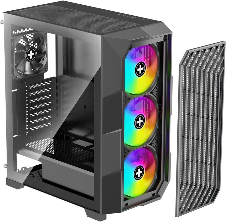 Produktbild Xilence Xilent Breeze II ATX PC Case black (ATX, mATX, Mini-ITX)