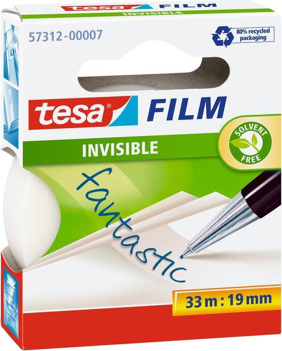 Produktbild tesa Ersatzrolle Film invisible (19 mm)