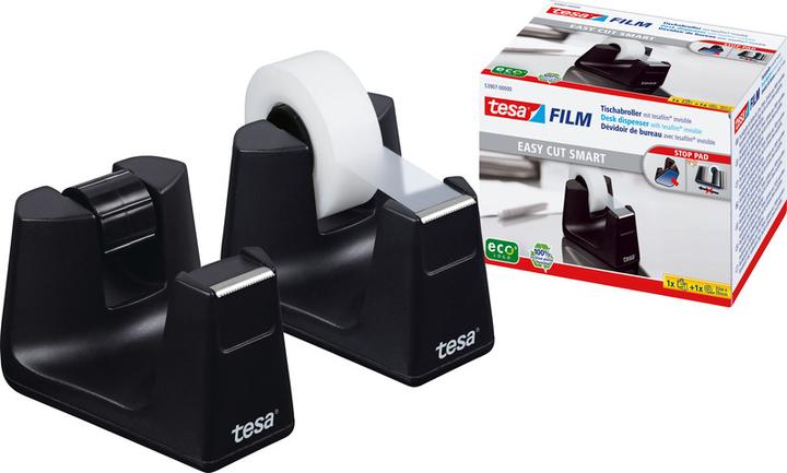 Image du produit tesa Dérouleur de ruban adhésif EASY CUT SMART pour tables, avec technologie antidérapante