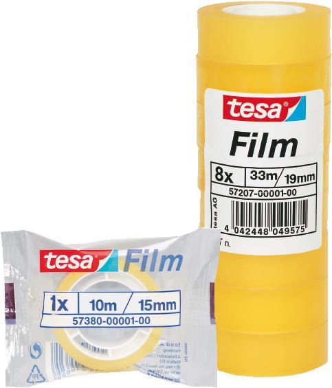 Image du produit tesa tesafilm 1x ruban adhésif STANDARD (15 mm)