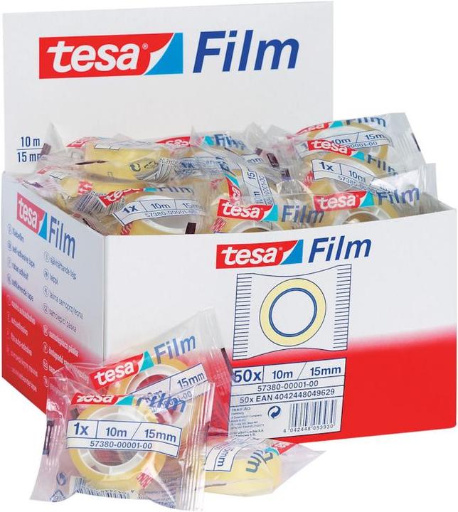 Actual product image tesa tesafilm 1x STANDARD Klebeband (15.15 mm)