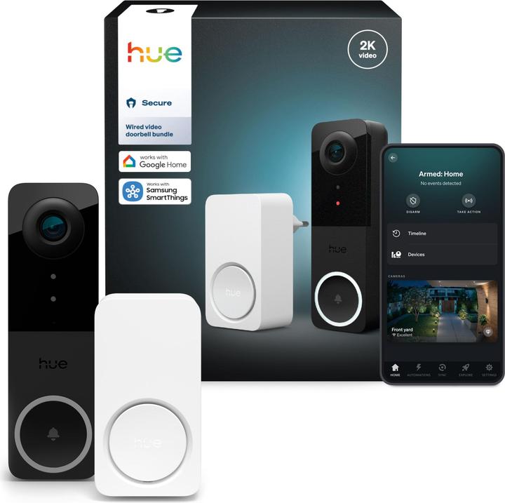 Actual product image Philips Hue Secure + Chime (Wireless)