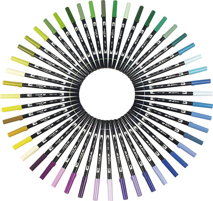 Actual product image Tombow ABT Dual Brush Pen (Dazzler, 1 x)