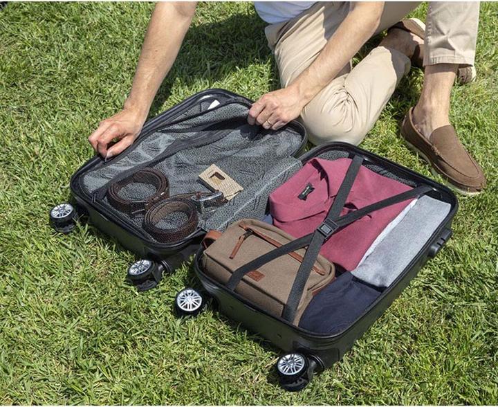 Immagine prodotto Numada Set di valigie, 3 pezzi, nero (60 l)