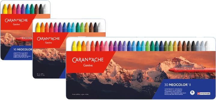 Actual product image Caran d'Ache Neocolor I Metallschachtel (Multicolor, 30 x)