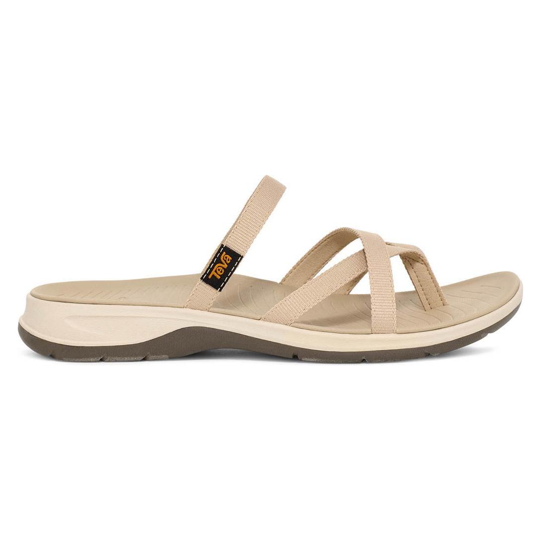 Teva, Damen, Flip-Flops, W's TirraTraveler Flip, Grau, Weiss, (40)