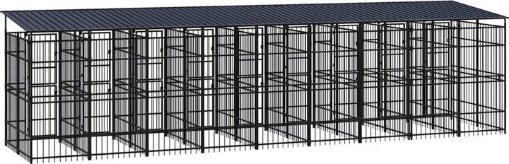 Produktbild vidaXL Hundezwinger