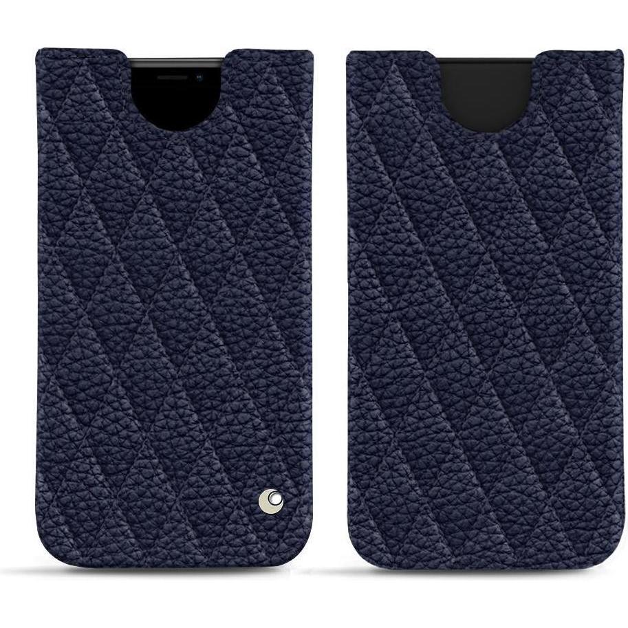 Noreve Lederschutzhülle (Apple iPhone XR), Smartphone Hülle, Violett