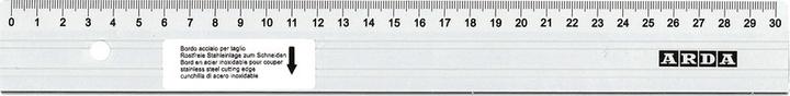 Produktbild Arda Schneidemassstab Alu Profil (60 cm, Aluminium)