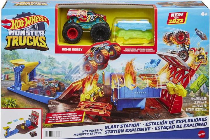 Image du produit Hot Wheels Monster Trucks Blast Station