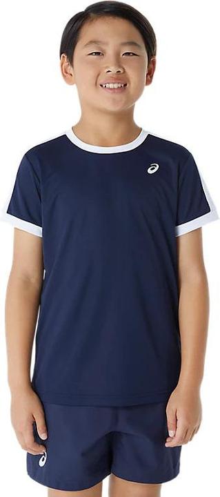 Immagine prodotto ASICS Performance Asics Tennis Ss Top Midnight Good/Brilliant White Boy (XL)