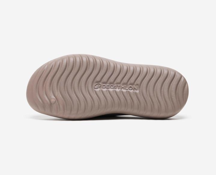 Actual product image Decathlon Badeschlappen Slides Damen/Herren - braun (41, 42)