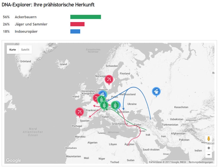 Image du produit iGenea Analyse de l'origine de l'ADN Expert