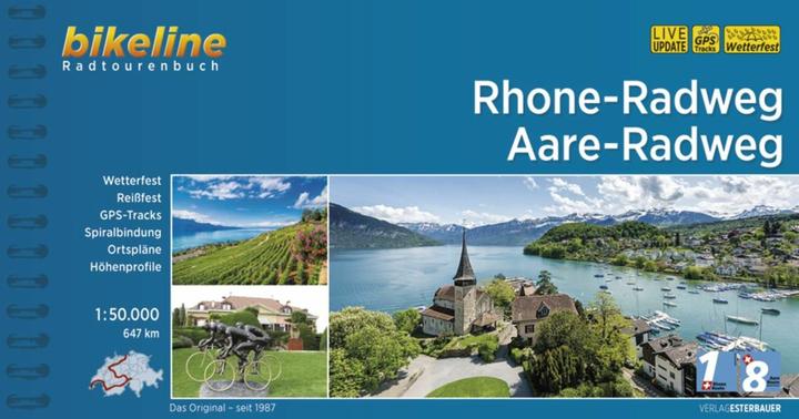 Produktbild Rhone-Radweg • Aare-Radweg (Deutsch, Esterbauer Verlag, 2020)
