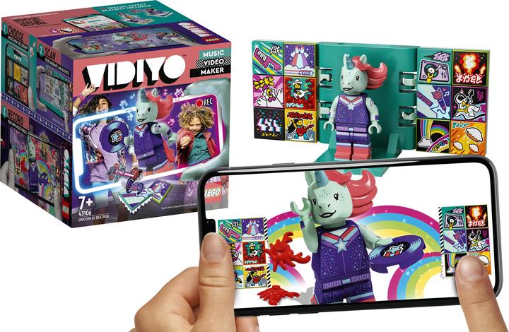 Image du produit LEGO Unicorn DJ BeatBox (43106, LEGO Vidiyo)