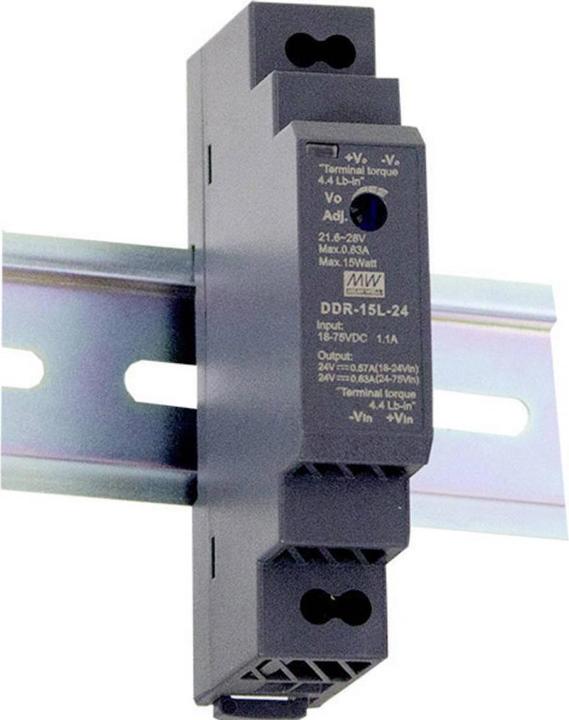 Produktbild MeanWell DDR-15L-15 Netzteil & Spannungsumwandler 15 W
