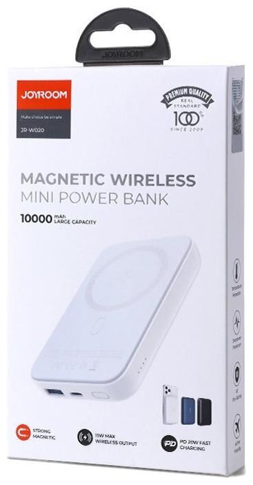 Actual product image Joyroom Mini Magnetic Wireless Powerbank (20W) (10000 mAh, 20 W, 37 Wh)