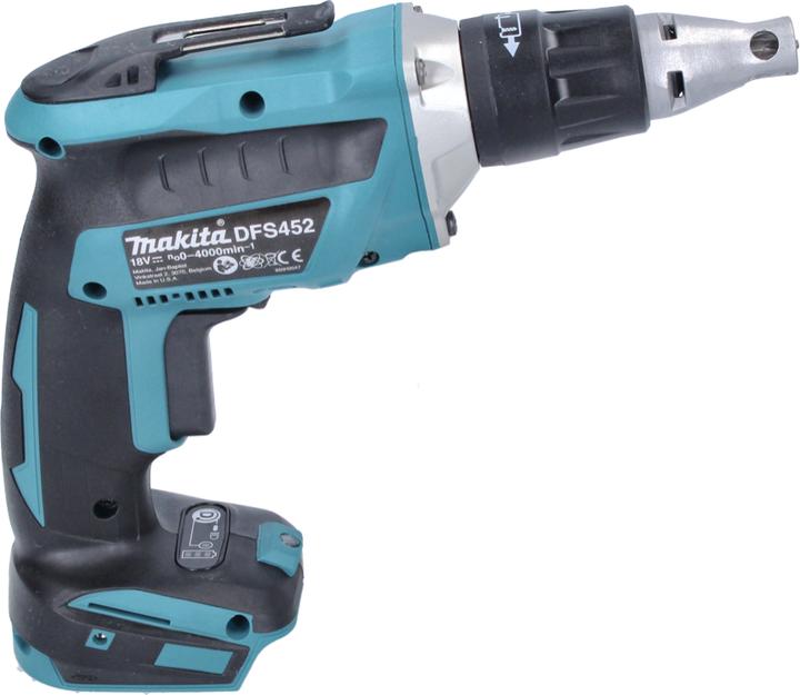 Produktbild Makita DFS 452 M1 Akku Schnellbauschrauber 18V Brushless + 1x Akku 4,0Ah - ohne Ladegerät (Schlagschrauber)