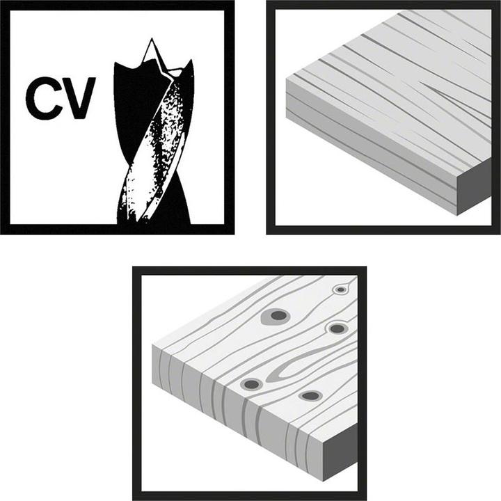 Image du produit Bosch Professional Zubehör Mèches hélicoïdales à bois Standard, 6 x 57 x 93 mm, d 6 mm (6 mm)