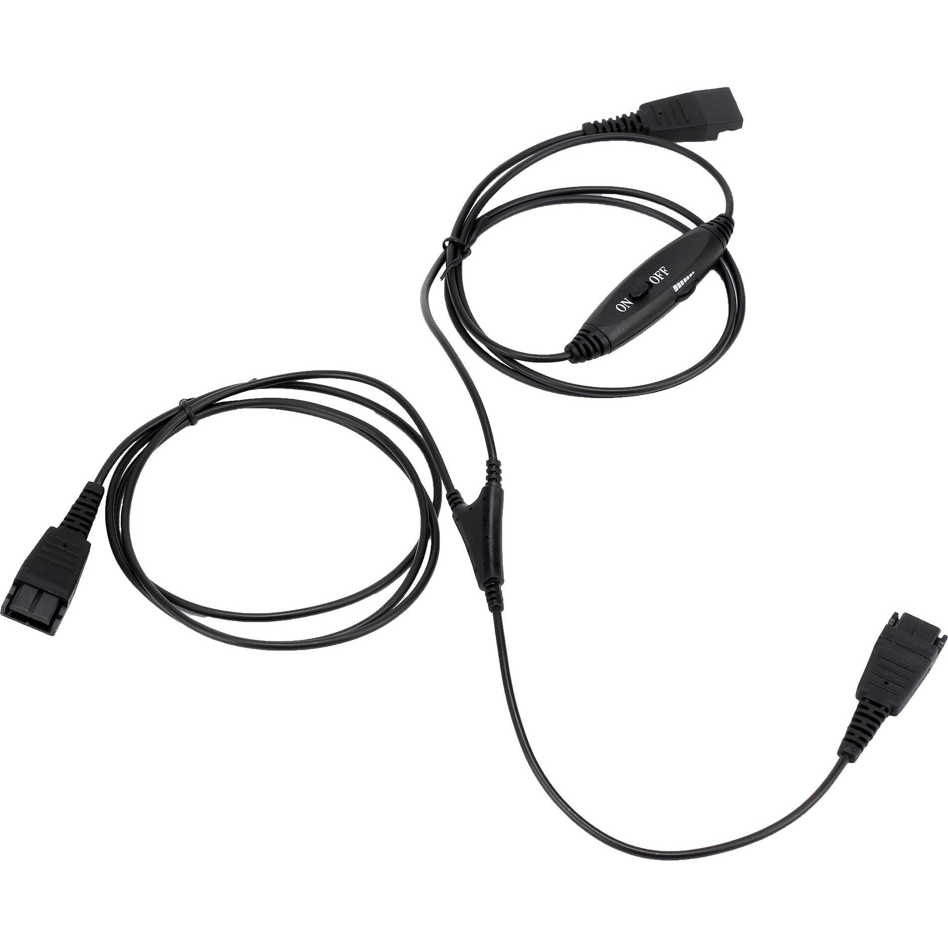 FreeVoice Anschlusskabel Schulung - QD auf 2x QD, Headset Zubehör