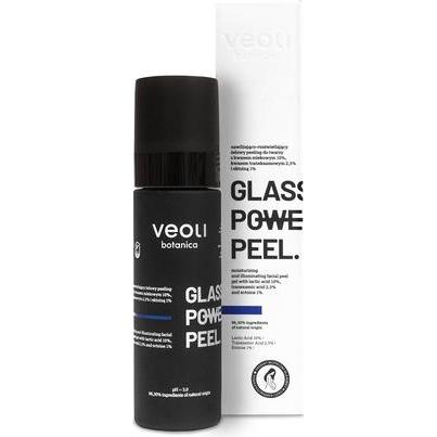 Veoli Botanica, Gesichtsmaske, Glass Skin Power Peel - feuchtigkeitsspendendes und aufhellendes Gel-Gesichtspeeling mit ...