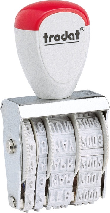 Actual product image Trodat Tape date stamp