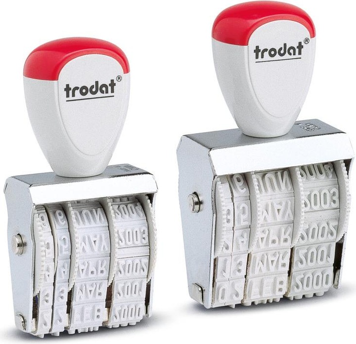 Actual product image Trodat Tape date stamp