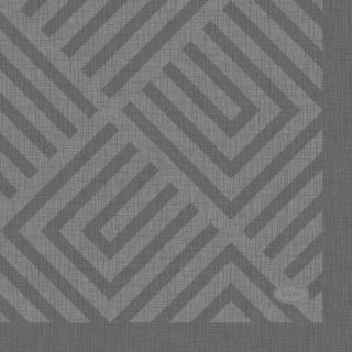 Actual product image Duni Servettes Mosaic Granite Grey 24X24 Cm (24 x 24 cm)