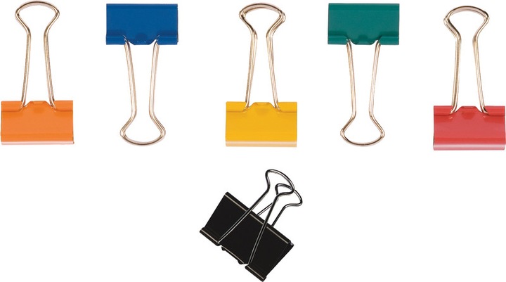 Actual product image Q-Connect foldback clips (10 x)