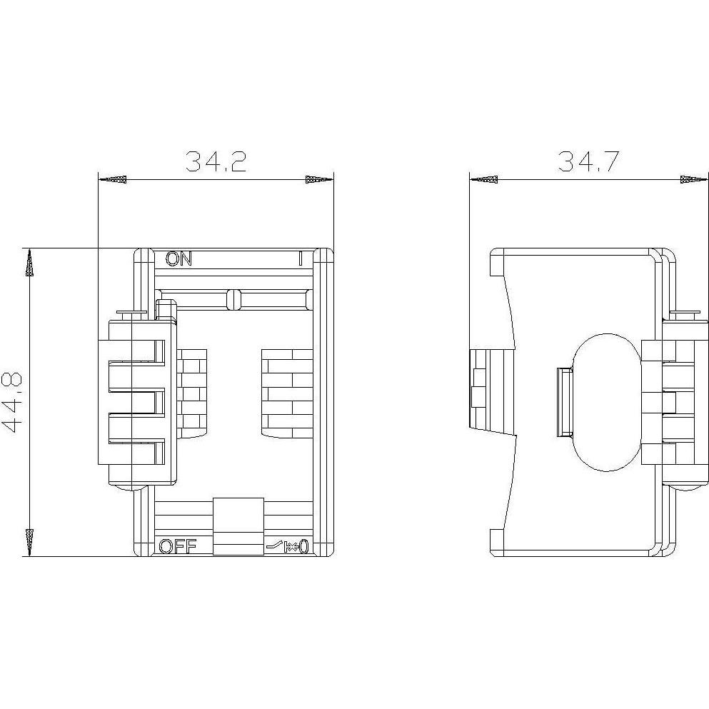 Thumbnail - Siemens, Zubehör Antriebstechnik, Locking device for toggle 3VA1 100/160