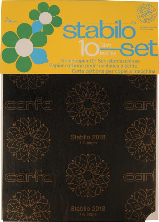 Carfa Kohlepapier für Schreibmaschinen (10 x, A4)