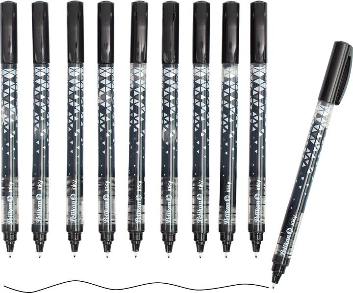 Produktbild Pelikan Inky (Schwarz, 10 x)