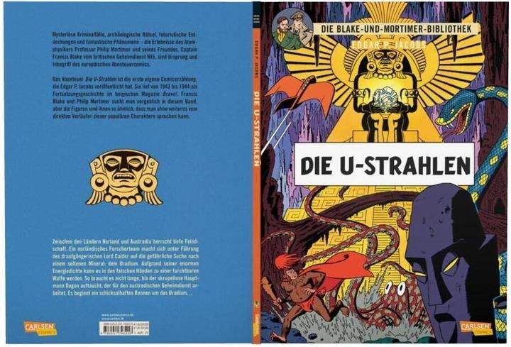 Immagine prodotto Blake und Mortimer Bibliothek 0: Die U-Strahlen (Tedesco, Edgar P. Jacobs, 2022)