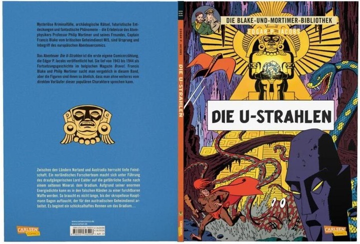 Produktbild Blake und Mortimer Bibliothek 0: Die U-Strahlen (Deutsch, Edgar P. Jacobs, 2022)