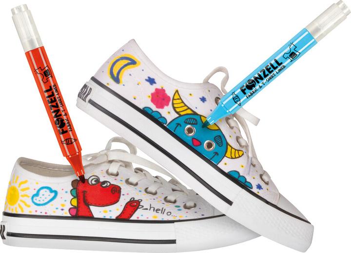 Produktbild Fonzell Textil Marker Creative Dual (12x)