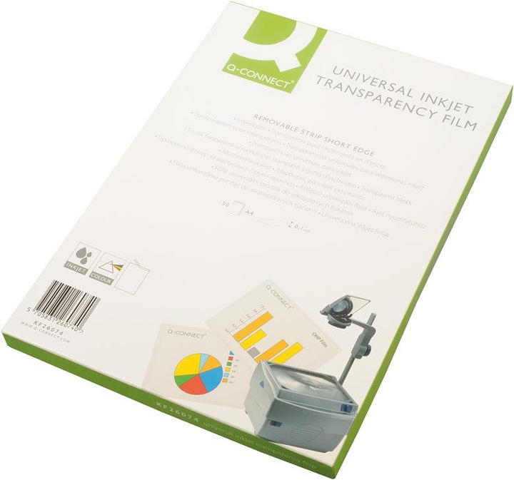 Produktbild Q-Connect Transparentfolien (50 x)