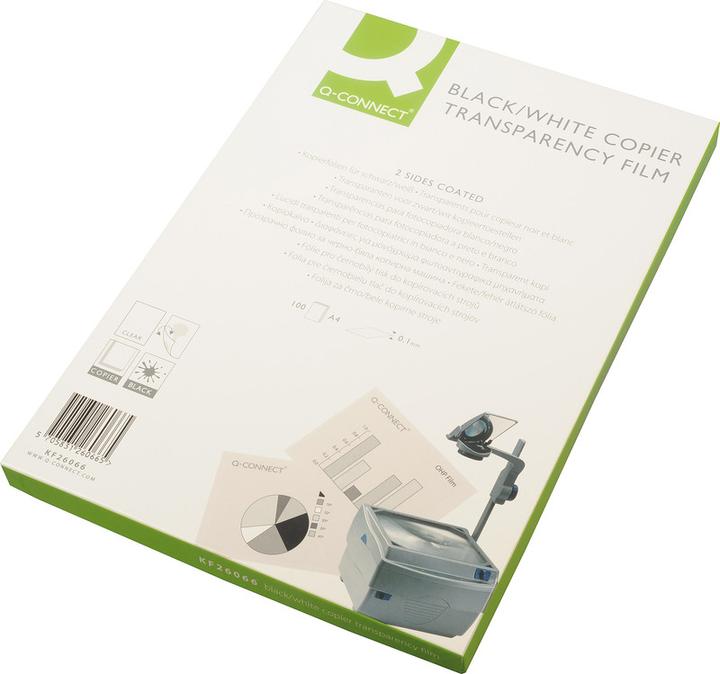 Immagine prodotto Q-Connect Lucidi per fotocopiatrici (100 g/m², 1 x)