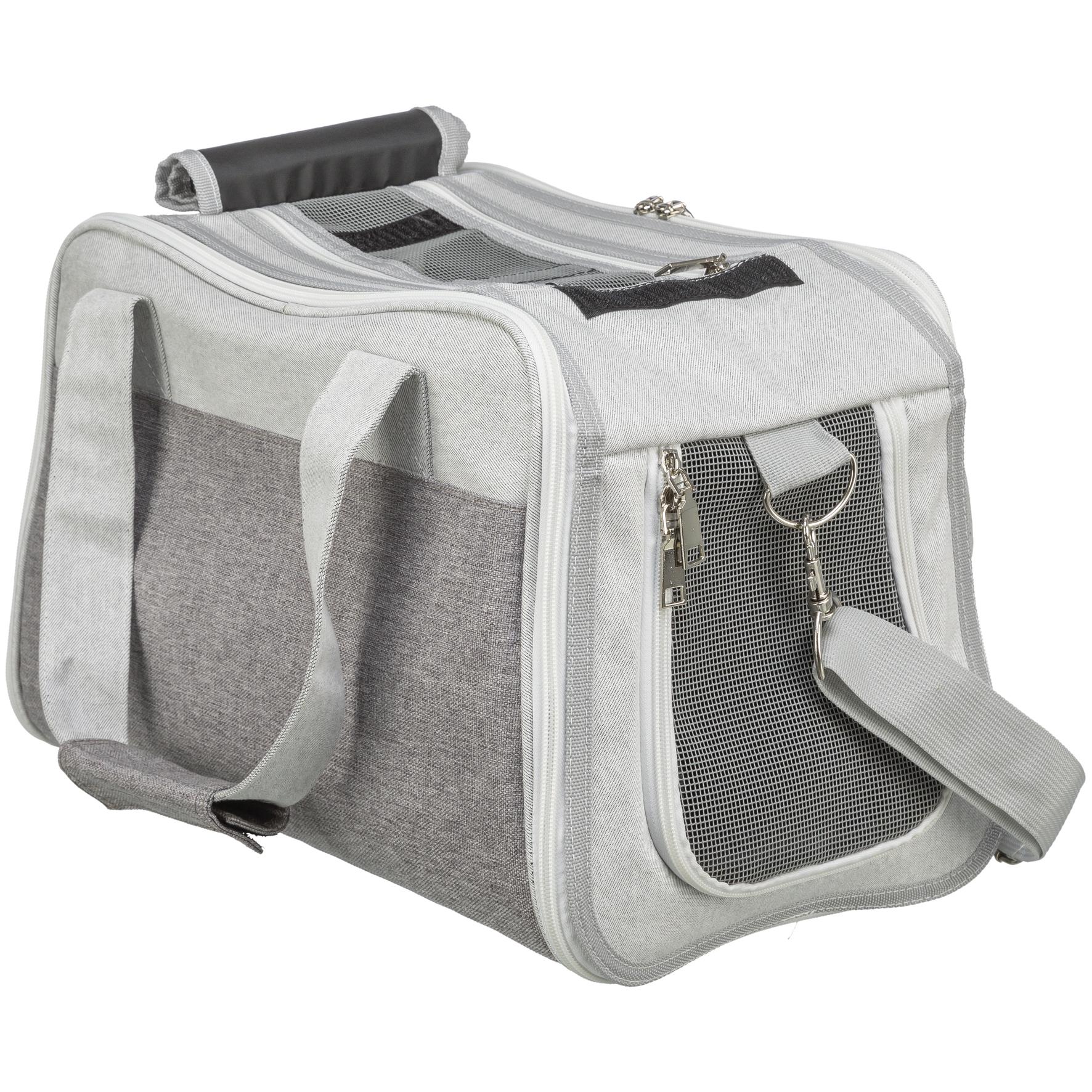 Sac pour animaux de compagnie Trixie Gris 25 × 27 × 42 CM