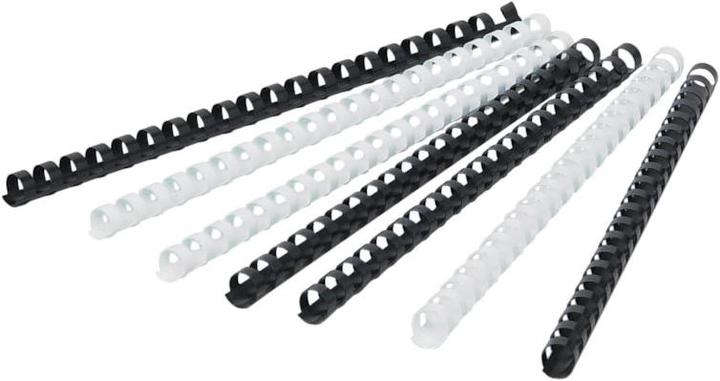 Actual product image Q-Connect Plastic binder spine round (Comb binding)