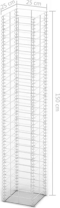 Produktbild vidaXL Gabionenkorb