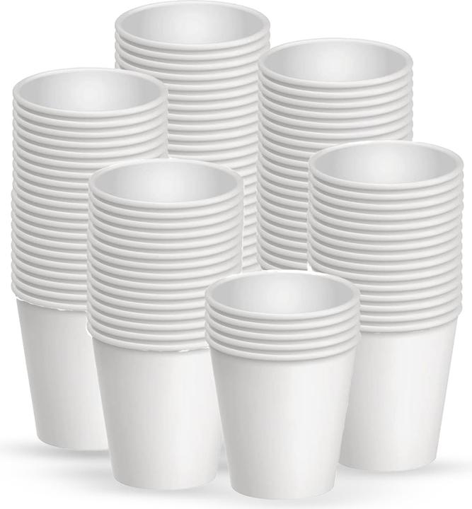Produktbild TeCup Pappbecher, Trinkbecher, Heissgetränk, Kaffeebecher 7 oz (210 ml) (200 x)