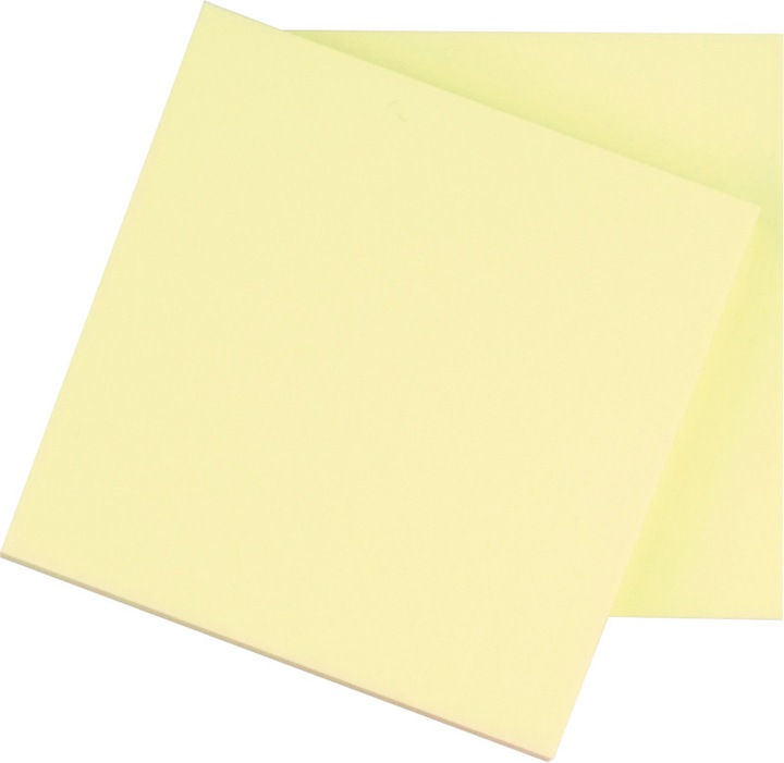 Produktbild Q-Connect Haftnotizen Quick Notes gelb (76 x 51 mm)