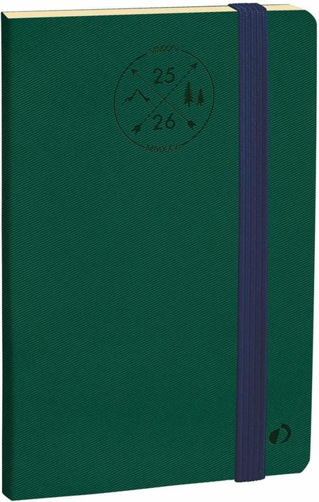 Quo Vadis Horizontal 15 SD Everest 2025 549025Q 1W/2S 16M green ML 10x15cm (10 x 15 cm, English, Dutch)