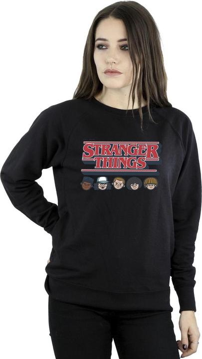 Produktbild Netflix Stranger Things Caricature Logo Sweatshirt (XL)