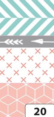 Actual product image Folia Washi Tape Set