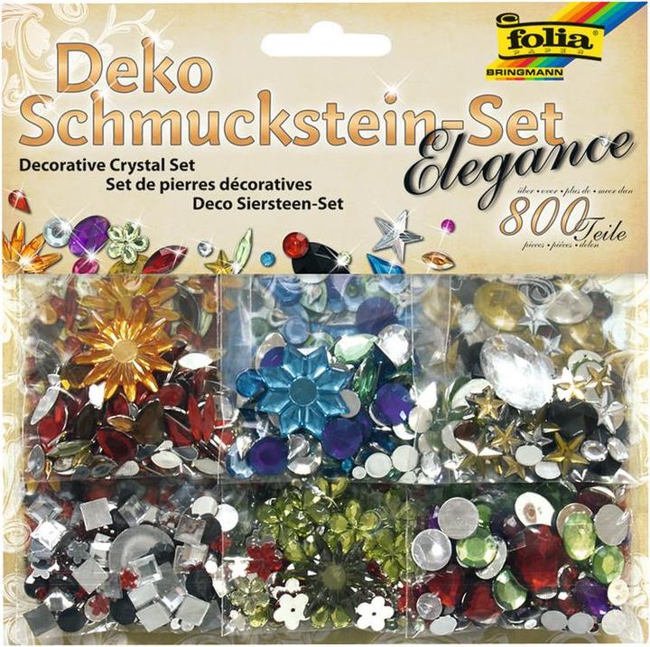 Produktbild Folia Deko Schmuckstein-Set