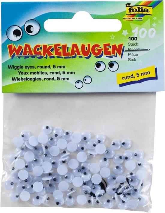 Actual product image Folia Wiggle Eyes